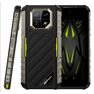 Móvil Ulefone Armor 22, 6.58" 8GB 128GB 6600mAh rugerizado negro/verde