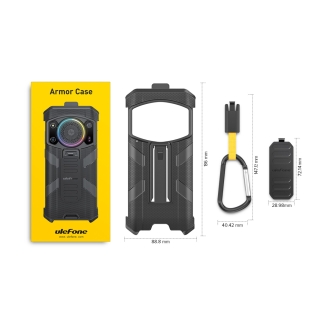 Ulefone Armor 21, 6.58" 8GB 256GB 9600mAh rugerizado negro