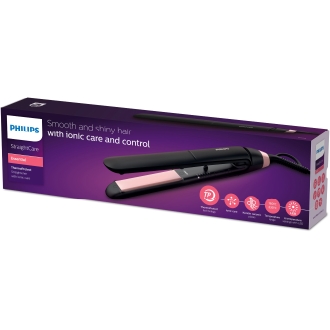 PLANCHA DE PELO PHILIPS ESSENTIAL BHS378/00  NEGRO/ROSA/1.8