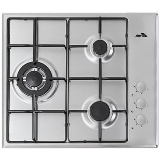 ENCIMERA ARTICA AXG6030 3F 60CM GAS INOX