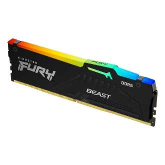 MEMORIA RAM KINGSTON 16GB DDR5 5600Mz FURY BEAST RGB