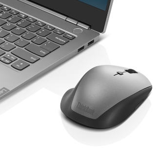 Ratón inalámbrico Lenovo ThinkBook ergonómico gris