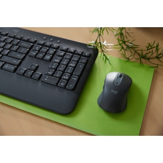 Teclado y ratón inalámbrico Logitech MK650 grafito