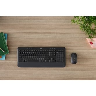 Teclado y ratón inalámbrico Logitech MK650 grafito