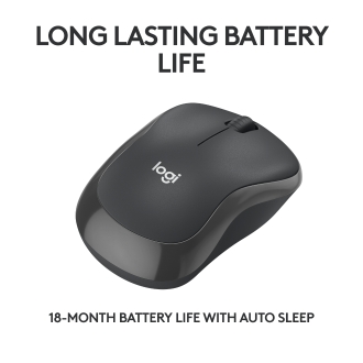 RATON INALAMBRICO LOGITECH M240 SILENT BLUETOOTH GRAFITO