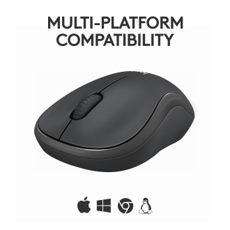 RATON INALAMBRICO LOGITECH M240 SILENT BLUETOOTH GRAFITO