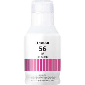 Botella tinta canon GI-56m magenta 135ml