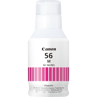 Botella tinta canon GI-56m magenta 135ml