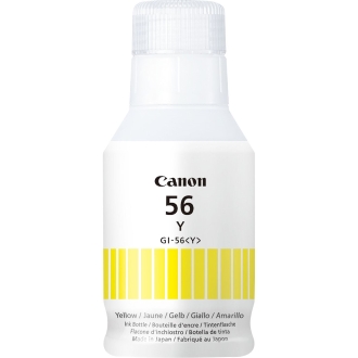 Botella tinta canon GI- 56y amarillo 135ml