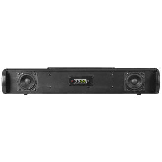 Barra de sonido 90W con subwoofer 2.1 inalámbrico Bluetooth USB