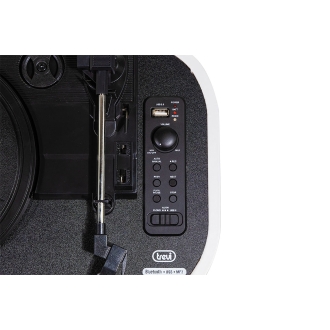 Sally tocadiscos Bluetooth batería recargable USB Trevi TT 1020 BT turquesa