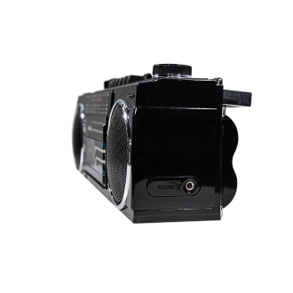 RADIO GRABADORA PORTÁTIL USB SD BLUETOOTH CASSETTE TREVI RR 501 BT NEGRO
