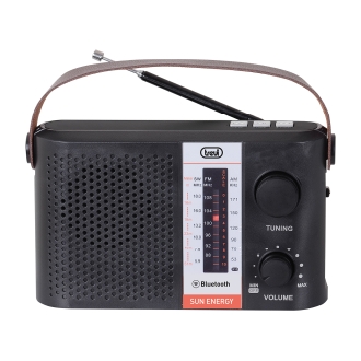 Radio solar portátil Bluetooth USB micro SD TWS Trevi RA 7F25