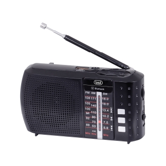 Radio portátil multibanda Bluetooth USB micro SD Trevi RA 7F20 BT negro