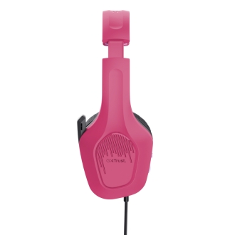 Auriculares Trust Gaming GXT 415P Zirox ligeros 3.5mm rosa
