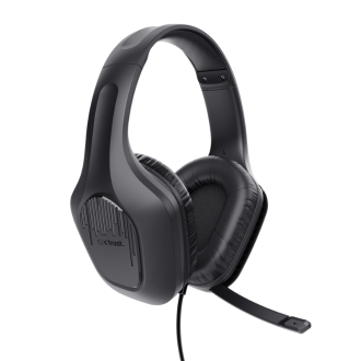 Auriculares con micrófono Trust Gaming GXT 415 Zirox ligeros 2m 3.5mm negro