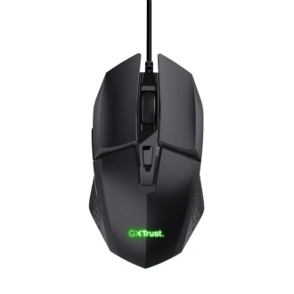 Ratón Trust Gaming GXT 109 Felox iluminación LED 6 botones negro