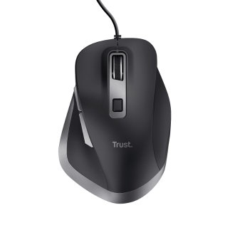 Ratón Trust Fyda 6 botones 5000 DPI negro