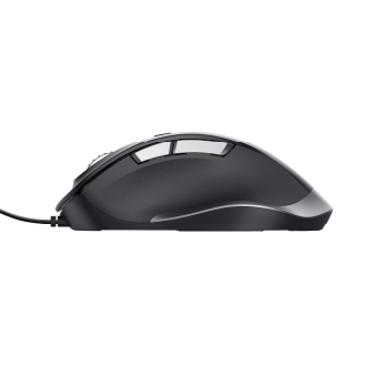 Ratón Trust Fyda 6 botones 5000 DPI negro