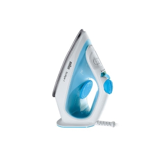PLANCHA DE VAPOR BRAUN TEXSTYLE SI1050BL AZUL/BLANCA SUELA DE CERAMICA 120 g/min VAPOR 2000W DEPOSITO 220ml