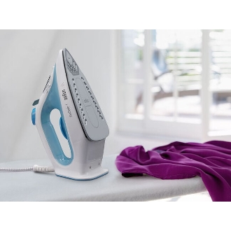 PLANCHA DE VAPOR BRAUN TEXSTYLE SI1050BL AZUL/BLANCA SUELA DE CERAMICA 120 g/min VAPOR 2000W DEPOSITO 220ml