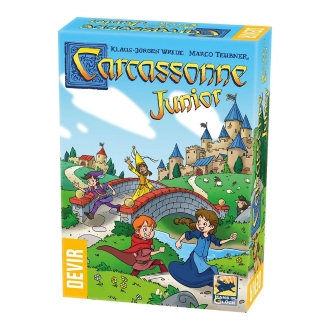 Devir Carcassonne Junior - Juego de Mesa Infantil para Niños a Partir de 4 Años