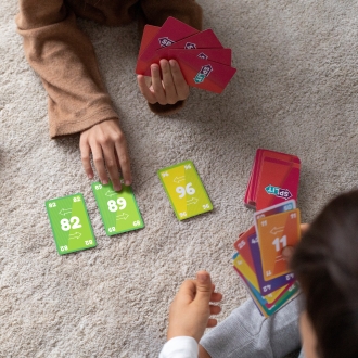 Split - Juego de Cartas Estratégico Multicolor para Niños a Partir de 8 Años