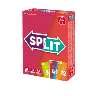 Split - Juego de Cartas Estratégico Multicolor para Niños a Partir de 8 Años