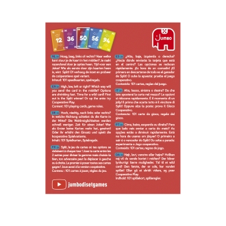 Split - Juego de Cartas Estratégico Multicolor para Niños a Partir de 8 Años
