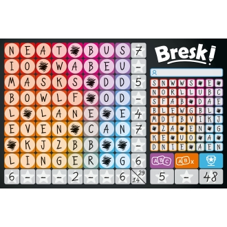 Bresk! - Juego de Mesa de Estrategia y Habilidad para Familias Mayores de 10 Años