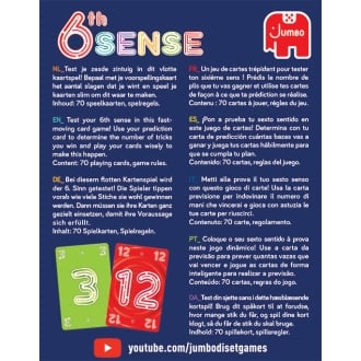6th Sense - Juego de Cartas Interactivo Desafiante para Niños a Partir de 10 Años