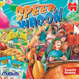 Speedwagon - Juego de Mesa Estratégico Divertido para Niños a Partir de 8 Años
