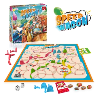 Speedwagon - Juego de Mesa Estratégico Divertido para Niños a Partir de 8 Años