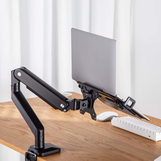 Soporte Aisens universal portátil 12"-17" para montaje en soporte monitor