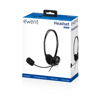 Auricular ewent ew3567 con microfono 3.5mm