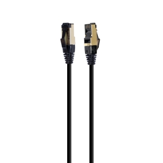 Cable de red Gembird S/FTP CAT8 10m LSZH negro