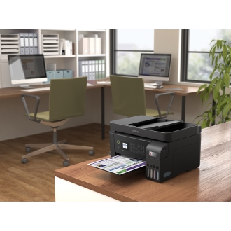 Multifunción inyección Epson Ecotank ET-4800 33ppm wifi red fax adf