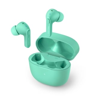 Auriculares Bluetooth Philips estuche de carga verde