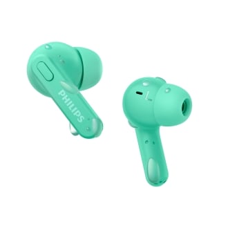 Auriculares Bluetooth Philips estuche de carga verde