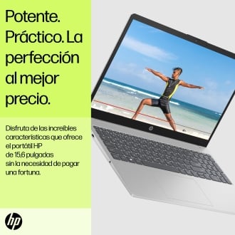 HP 15-fd0037ns i3-N305 15.6" 8GB 512GB W11 blanco diamante