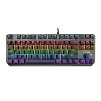 Teclado mecánico Trust Gaming GXT 834 Callaz TKL RGB