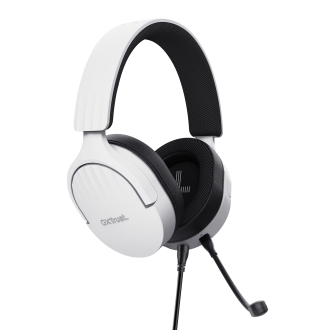 Auriculares Trust Gaming GXT 489 Fayzo micrófono desmontable jack 3.5mm 1.2m blanco