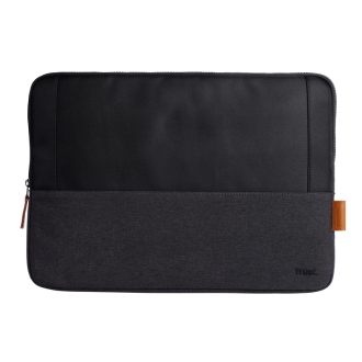 Funda Trust Lisboa Soft Sleeve 16" negro
