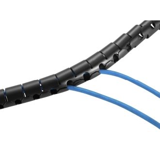 Organizador de cables en espiral Equip con clip 1m negro