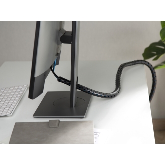 Organizador de cables en espiral Equip con clip 1m negro