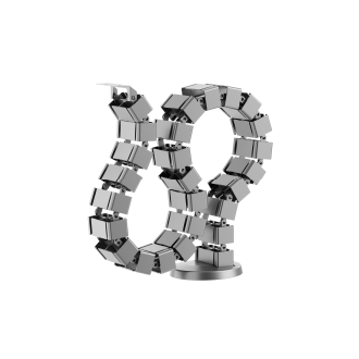 Organizador de cables de escritorio Equip gris