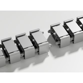 Organizador de cables de escritorio Equip gris