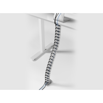 Organizador de cables de escritorio Equip gris