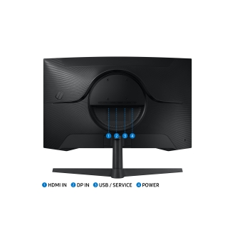 Monitor Samsung Odyssey 27" VA WQHD 165Hz 1ms curvo