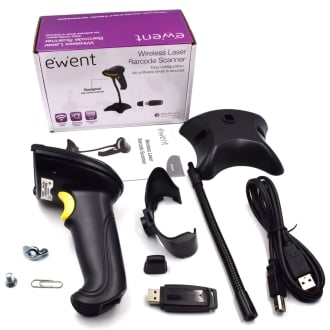 Lector codigo de barras inalámbrico Ewent ew3430 usb